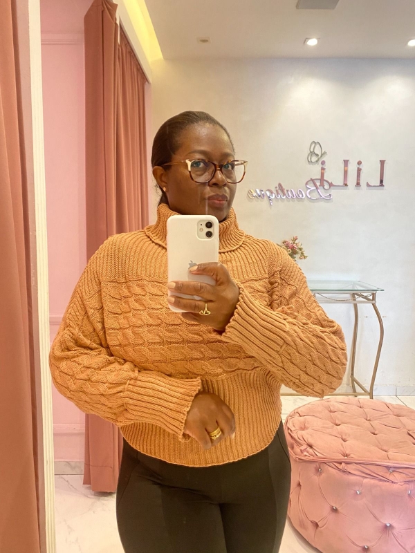 Blusa Tricô – Cappuccino