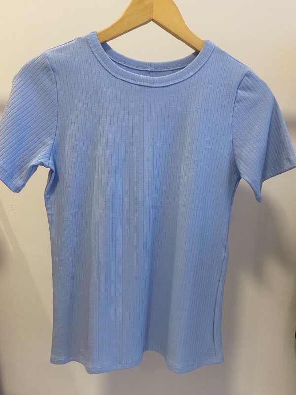 T-shirt Canelada – Azul Claro
